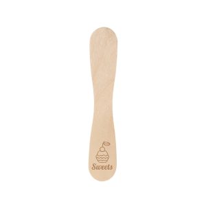 Pack of 100 Wooden Ice Cream Spoons Sticks