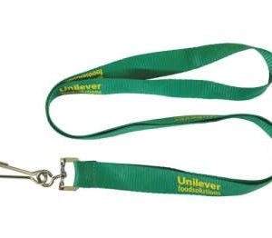 Flat Polyester Lanyard 20mm