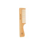 Wide-Tooth Beech Wood Comb