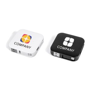 60W 4-in-1 Retractable Charging Cable with Phone Stand