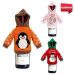 Customisable Knitted Wine Bottle Cover