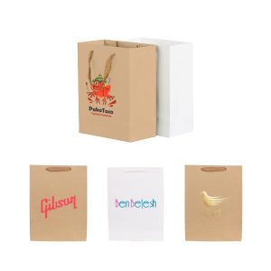 Small Vertical Paper Bag with Rope Handle(150 x 220 x 90mm)