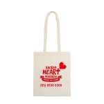 140gsm Long Handle Calico Bag