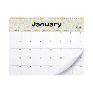 Horizontal Wall Calendar
