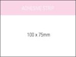 Stuk Note Pad 100x 75 White 1col 25 Leaf