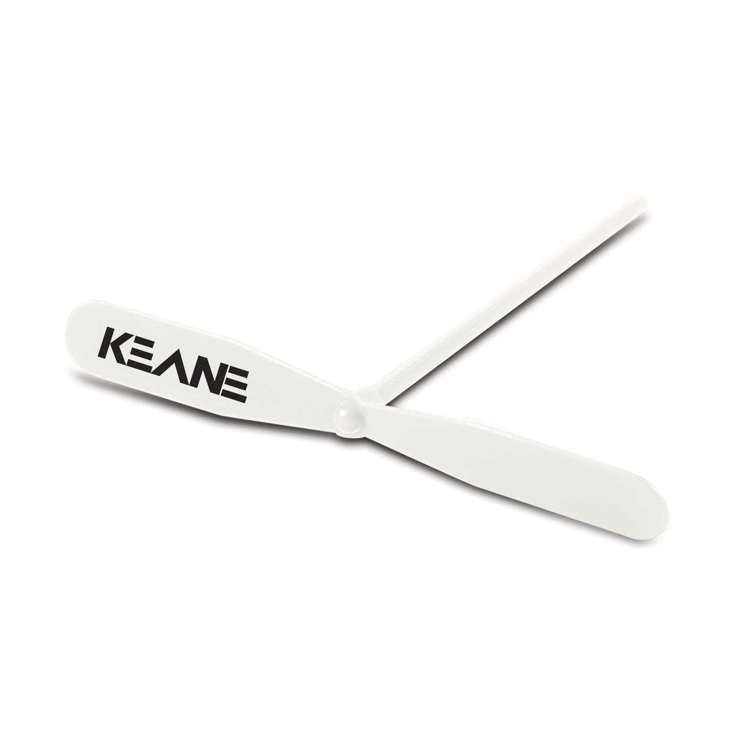 A Twirly Copter featuring white blades with a branding logo. Twirly Copter - Image 1