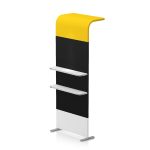 Tension Fabric Shelves Stand
