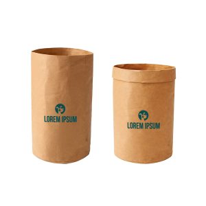 Small Washable Kraft Paper Bag(Dia 120 x 230 (H)mm)
