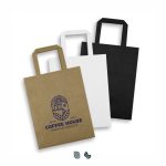 Medium Flat Handle Paper Bag Portrait