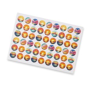 Sticker Sheet 26mm Circle - Matte