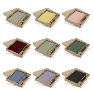 Omega Fashion Notebook and Pen Gift Set