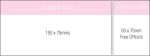 Stuk Note Pad 150x75 White 4col 40 Leaf