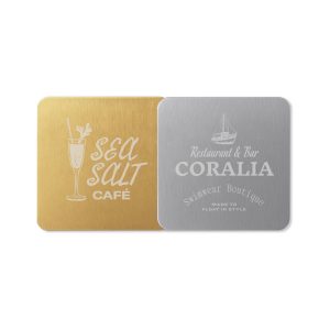 Square Metal Coaster