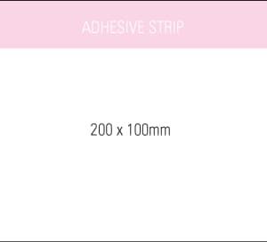 Stuk Note Pad 200x100 White 1col 25 Leaf