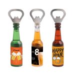 Bottle Shaped Opener with Fridge Magnet