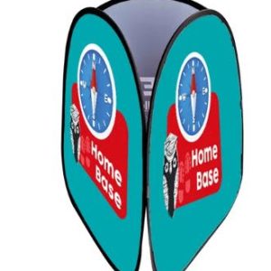 Vertical Pop Up Banners 3 Sided 920mm x 1100mm