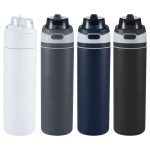 Elvin 900ml Recycled Stainless Flip Straw Bottle