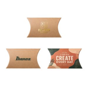 Small Brown Kraft Pillow Box(125 x 75 x 30mm)