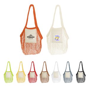 Mesh Foldaway Cotton Tote bag