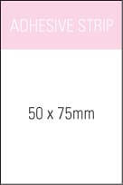 Stuk note pad 50x 75 Recycled White 3col 25 leaf