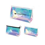 Custom Ziplock Holographic Cosmetic Bag