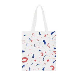 170gsm Digital Print Long Handle Cotton Bag