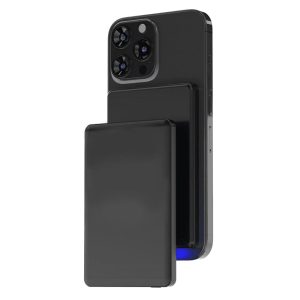 Slim Metal Magnetic Power Bank 5000 mAh