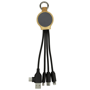 16.5cm Recycled 6-In-1 Charging Cable
