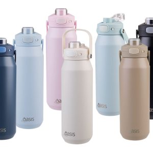 Oasis Capri 1L Vacuum Quick Release Lid Bottle