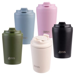 Oasis Ceramic Lined 235ml Insulated Coffee Cup