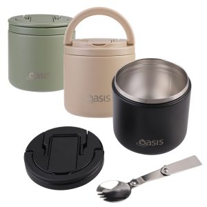 Oasis 500ml Vacuum Food Flask with Spork