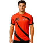 100% Polyester Micro Mesh Sublimated Crew Neck Raglan Sport Tee Shirt