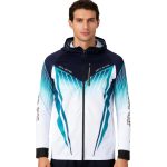 Men's 100% Polyester Sublimated Fishing Hooded Jacket