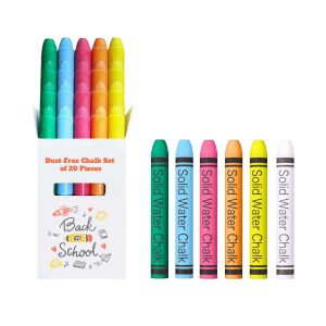 Dust-Free Chalk Set of 20 Sticks