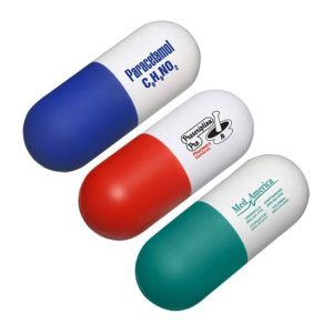 Capsule Shape Stress Reliever