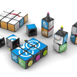 Rubik's Magnetic Highlighter Set