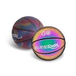 Holographic Glowing Basketball