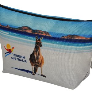 Spectra rPET Toiletry/Makeup Bag 17cm x 27cm x 8.5cm