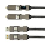 Thor Eco PD 65W Digital 4n1 Data / Fast Charging Cable