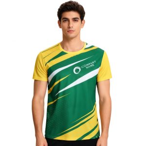100% Polyester Sublimated Sports Tee Shirt