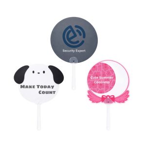 Custom Shape PP Hand Fan