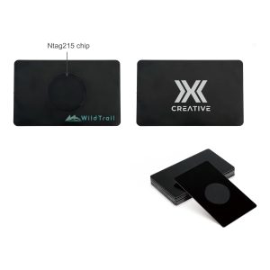 NFC Black Metal Business Card