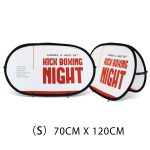 Oval Shaped Pop Up Banners (Small)