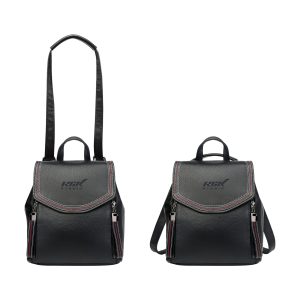 Convertible Leather Backpack
