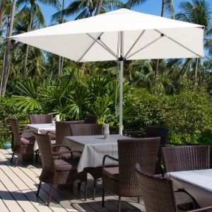 Café Umbrella No Valance 2m x 2m