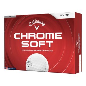 Callaway Golf Chrome Soft Golf Balls - 2026 Model - 3 Ball Sleeves