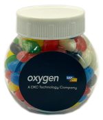 Plastic Jar with Mini Jelly Beans 170g
