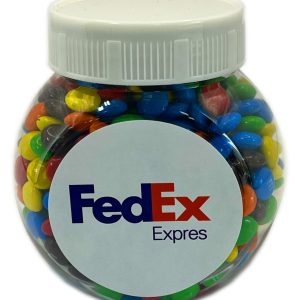 Plastic Jar with Mini M&Ms 145g