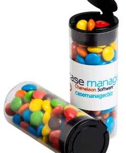 Flip Lid Tube with Mini M&Ms 35g