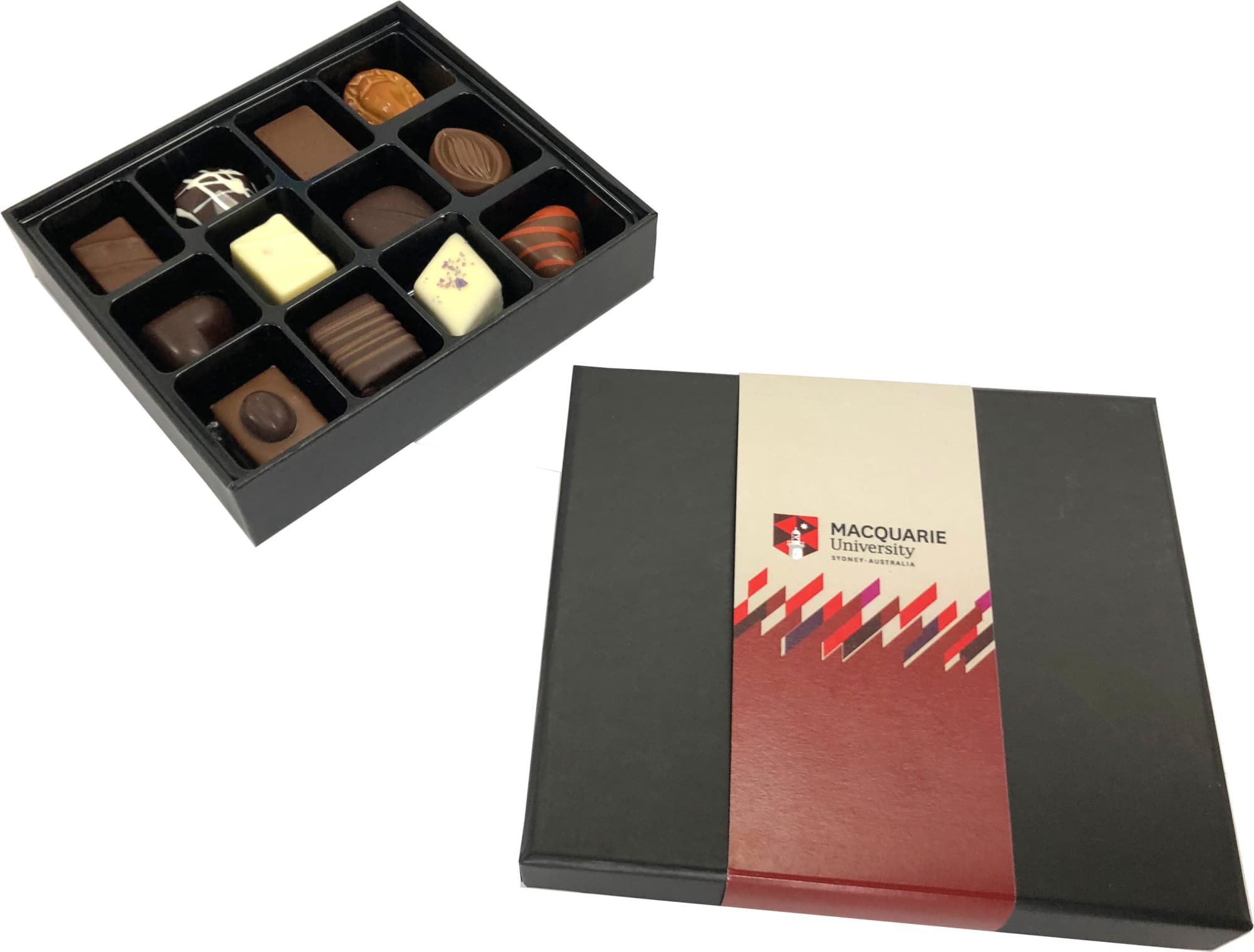 12 Pack Choc Box Assorted PRALINES - Image 1